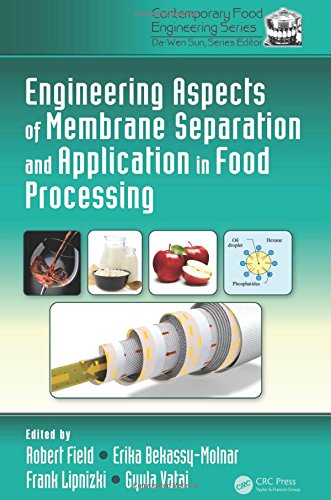 Engineering Aspects Of Membrane Separation And Application In Food Processing 1st Edition Robert W Field