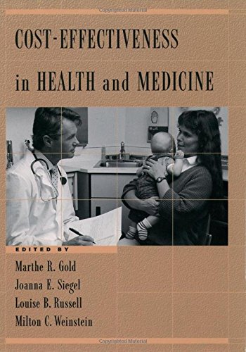 Costeffectiveness In Health And Medicine 1st Edition Marthe R Gold