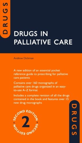 Drugs In Palliative Care 2nd Ed Andrew Dickman
