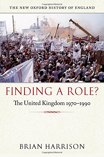 Finding A Role The United Kingdom 19701990 1 Publ In Pbk Harrison