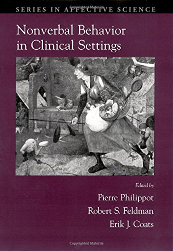 Nonverbal Behavior In Clinical Settings 1st Edition Feldman Robert Stephen Coats