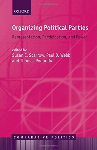 Organizing Political Parties Representation Participation And Power Impression 1 Susan E Scarrow