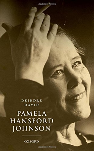 Pamela Hansford Johnson A Writing Life 1st Edition Deirdre David