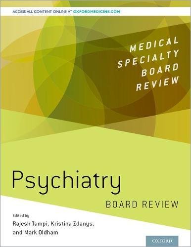 Psychiatry A Comprehensive Board Review 1 Pck Pap Rajesh Tampi