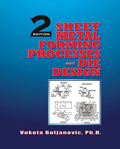Sheet Metal Forming Processes And Die Design Second Edition Vukota Boljanovic