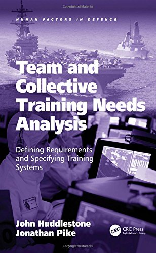 Team And Collective Training Needs Analysis Defining Requirements And Specifying Training Systems 1st Edition John Huddlestone