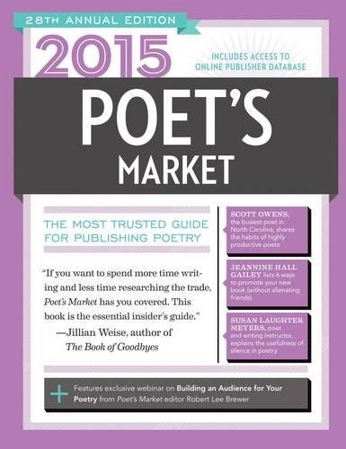 2015 Poets Market The Most Trusted Guide For Publishing Poetry 2016 29th Edition Brewer