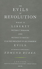 The Evils Of Revolution Burke Edmund