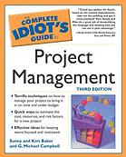 The Complete Idiots Guide To Project Management 4th Ed Campbell