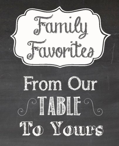 Sanetmefamily Favorites Cookbook Koop Tiffany