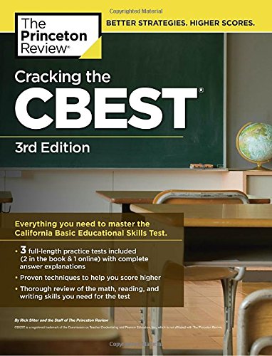 Cracking The Cbest 3rd Edition 3rd Edition Sliter Rick