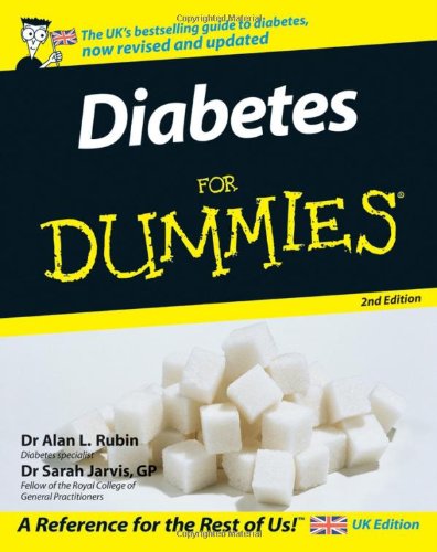 Diabetes For Dummies 2nd Edition 2nd Ed Rubin Alan L Jarvis