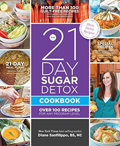The 21day Sugar Detox Cookbook Over 100 Recipes For Any Program Level Paperback With Flaps Sanfilippo
