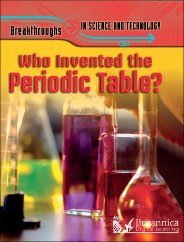 Who Invented The Periodic Table Mendeleyev Dmitry Ivanovich Saunders