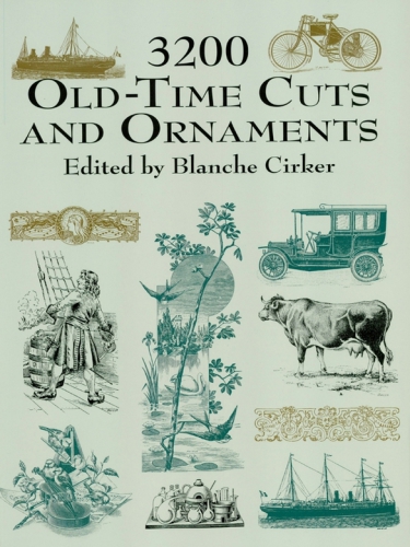 3200 Oldtime Cuts And Ornaments Blanche Cirker