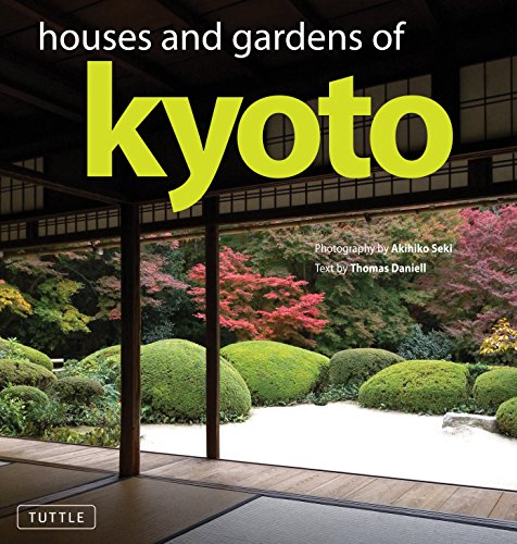 Houses And Gardens Of Kyoto Hardcover With Jacket Thomas Daniell