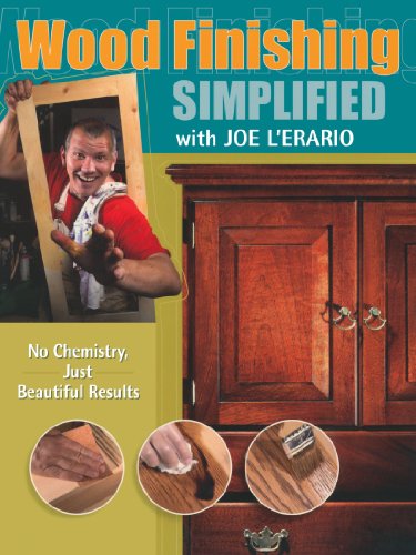 Wood Finishing Simplified With Joe Lerario No Chemistry Just Beautiful Results Joe Lerario