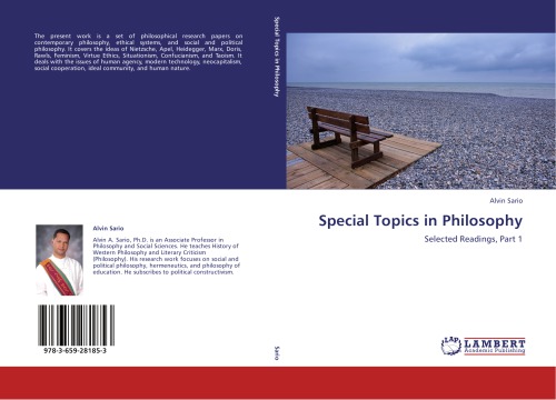 Special Topics In Philosophy Alvin Sario