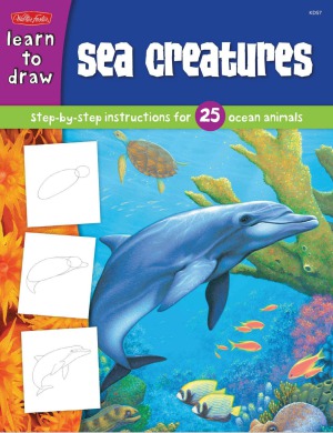 Learn To Draw Sea Creatures Draw And Color Russell Farrell