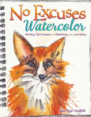 No Excuses Watercolor Gina Rossi Armfield