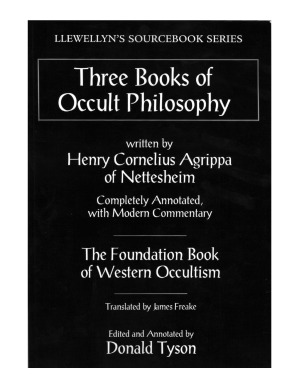 Three Books Of Occult Philosophy Henry Cornelius Agrippa Of Nettesheim