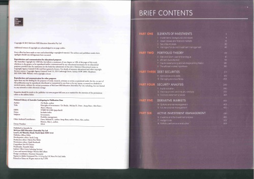 Principles Of Investments Zvi Bodie