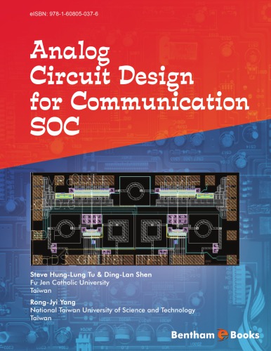 Analog Circuit Design For Communication Soc Steve Hl Tu Dinglan Shen