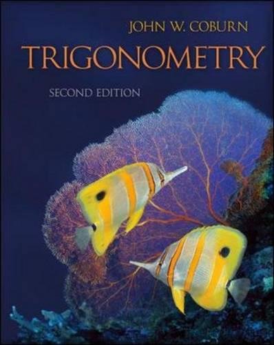 Trigonometry 2nd Edition John W Coburn