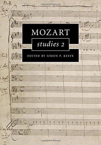 Mozart Studies 2 1st Simon P Keefe Ed