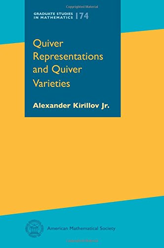 Quiver Representations And Quiver Varieties Alexander Kirillov Jr