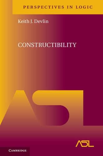 Constructibility 1st Edition Keith J Devlin