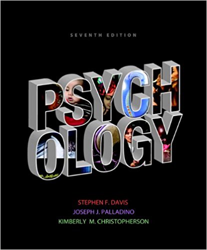 Psychology 7th Stephen F Davis Joseph Palladino Kimberley Christopherson