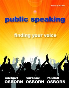Public Speaking Finding Your Voice 9th Michael Osborn Suzanne Osborn