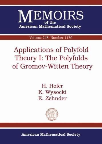 Applications Of Polyfold Theory I The Polyfolds Of Gromovwitten Theory H Hofer