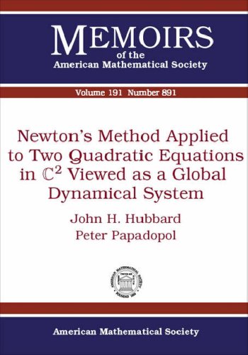 Newtons Method Applied To Two Quadratic Equations In C2 Viewed As A Global Dynamical System John H Hubbard