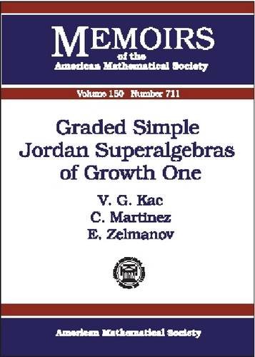 Graded Simple Jordan Superalgebras Of Growth One Victor G Kac