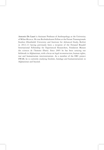 The Politics Of Humanitarianism Power Ideology And Aid Antonio De Lauri