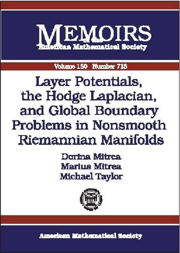 Layer Potentials The Hodge Laplacian And Global Boundary Problems In Nonsmooth Reimannian Manifolds Uk Ed Dorina Mitrea