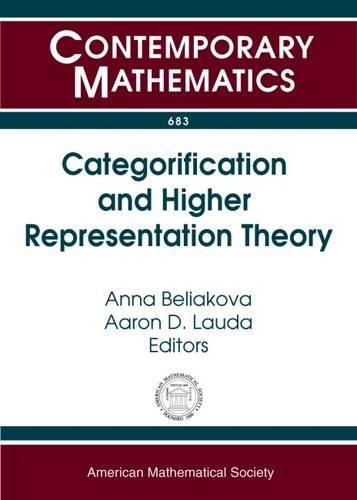 Categorification And Higher Representation Theory Anna Beliakova