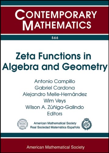 Zeta Functions In Algebra And Geometry Second International Workshop On Zeta Functions In Algebra And Geometry May 37 2010 Universitat De Les De Mallorca Spain Antonio Campillo