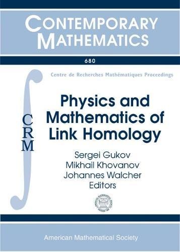 Physics And Mathematics Of Link Homology Sergei Gukoc Mikhail Khovanov
