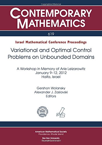 Variational And Optimal Control Problems On Unbounded Domains Gershon Wolansky