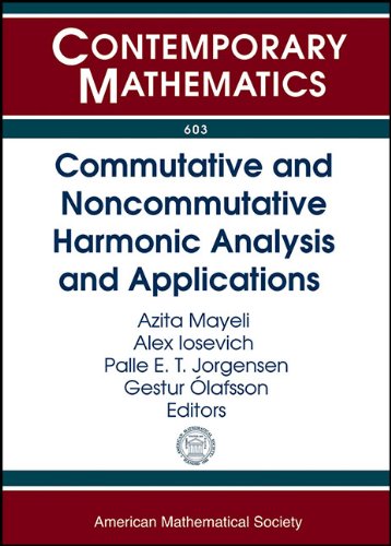 Commutative And Noncommutative Harmonic Analysis And Applications Ams Special Session In Memory Of Daryl Geller On Wavelet And Frame Theoretic Septembe Azita Mayeli