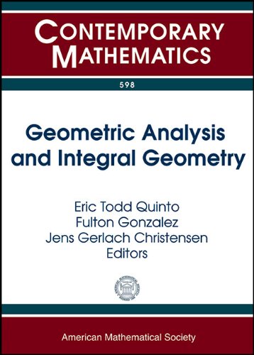 Geometric Analysis And Integral Geometry Ams Special Session On Radon Transforms And Geometric Analysis In Honor Of Sigurdur Helgasons 85th Birthday Ma Tufts Unive Eric Todd Quinto