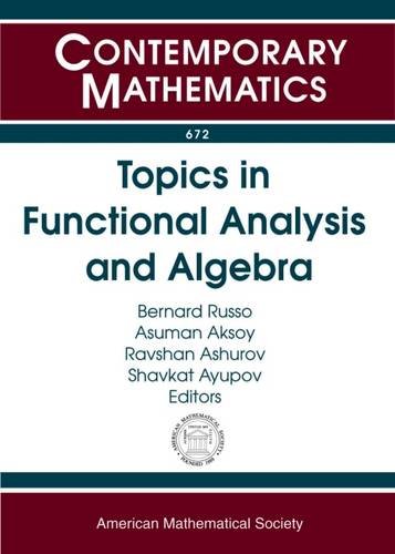 Topics In Functional Analysis And Algebra Usauzbekistan Conference On Analysis And Mathematical Physics May 2023 2014 California State University Fullerton Ca Bernard Russo
