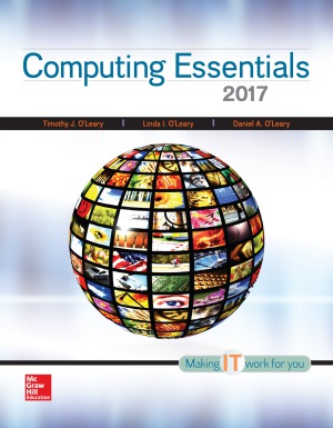 Computing Essentials 2017 Daniel Oleary Linda I Oleary