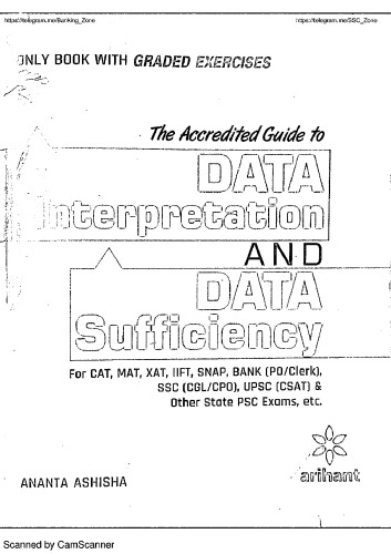 Data Interpretation For Cat By Arihant Publication Old Ananta Ashisha