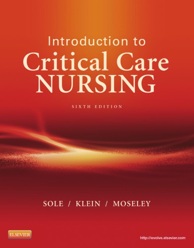 Introduction To Critical Care Nursing 6th Edition Mary Lou Sole