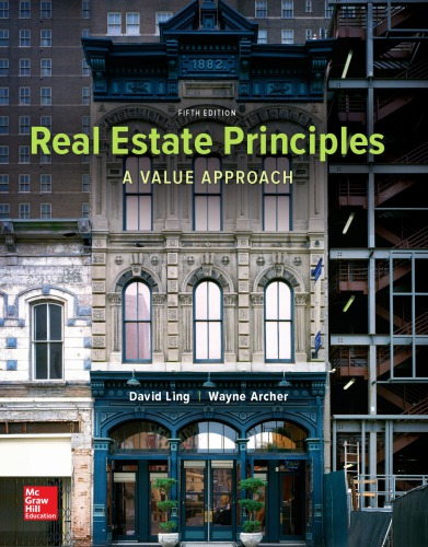 Real Estate Principles A Value Approach 5th David Ryan Wayne Archer