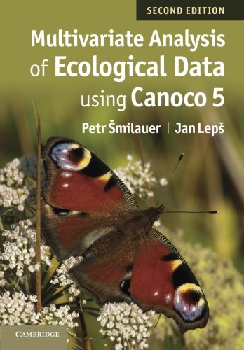 Multivariate Analysis Of Ecological Data Using Canoco 5 2nd Edition Petr Milauer